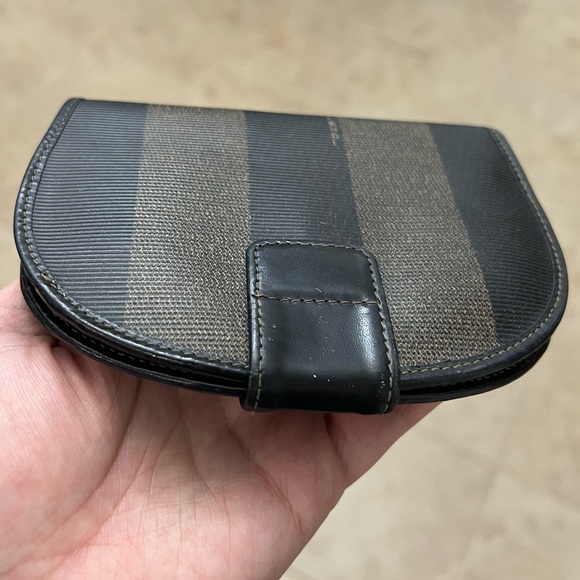 Vintage Fendi | Pequin Striped Bifold Wallet - Picture 4 of 12